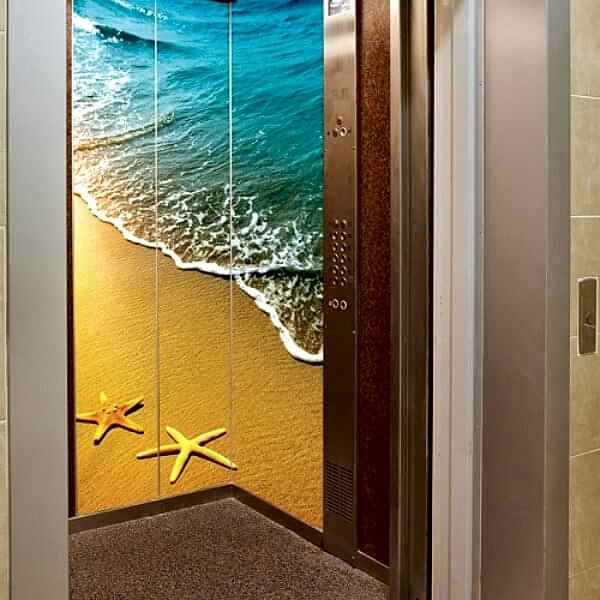 3D Asansör Kaplama #ASN-07