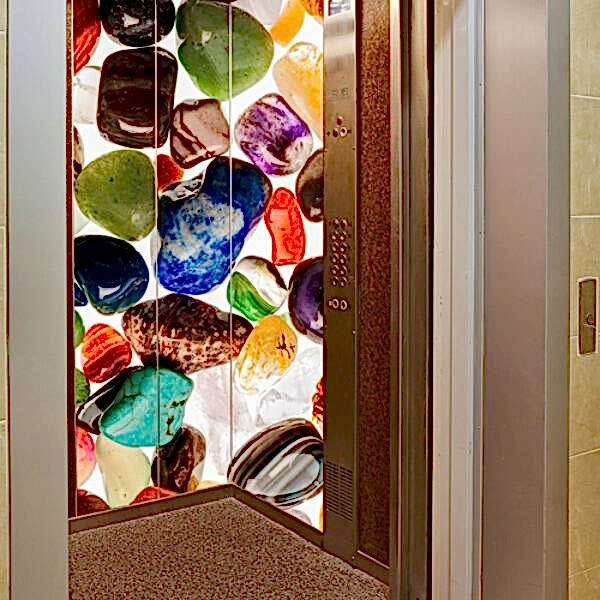 3D Asansör Kaplama #ASN-08