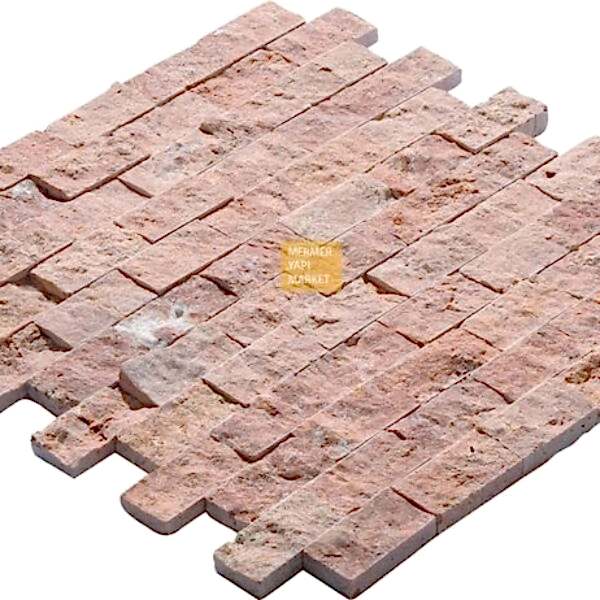 Kırmızı Traverten Patlatma