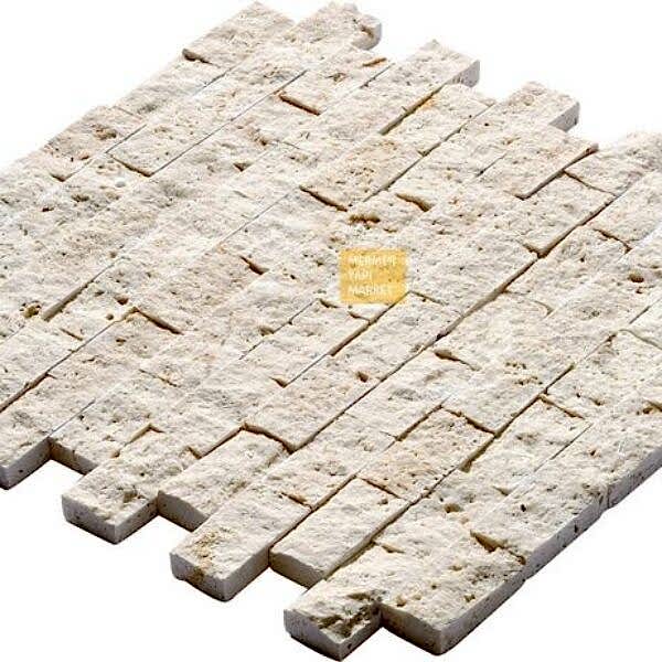 Light Traverten Patlatma Mozaik